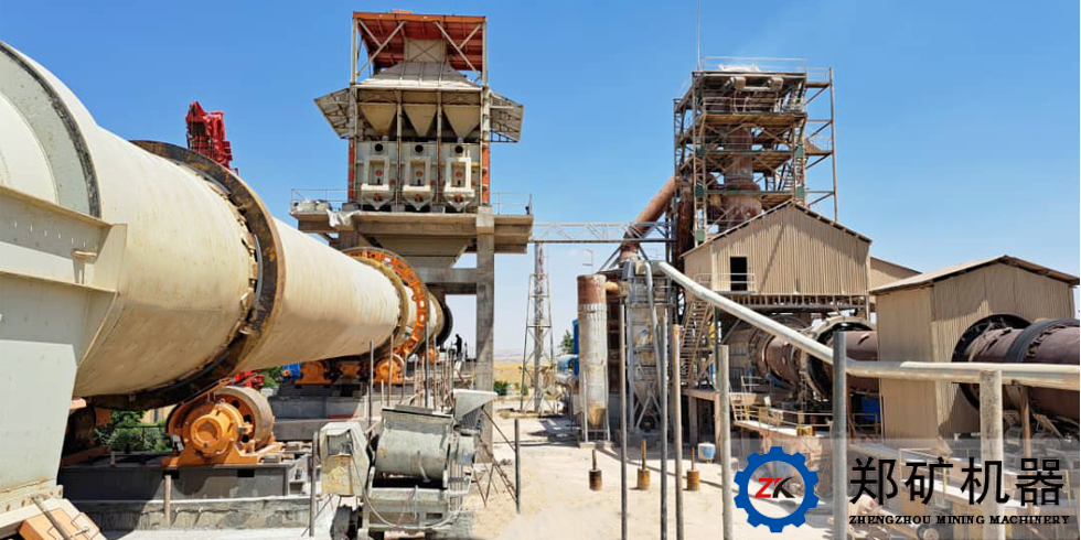 伊朗日产200吨石灰线项目