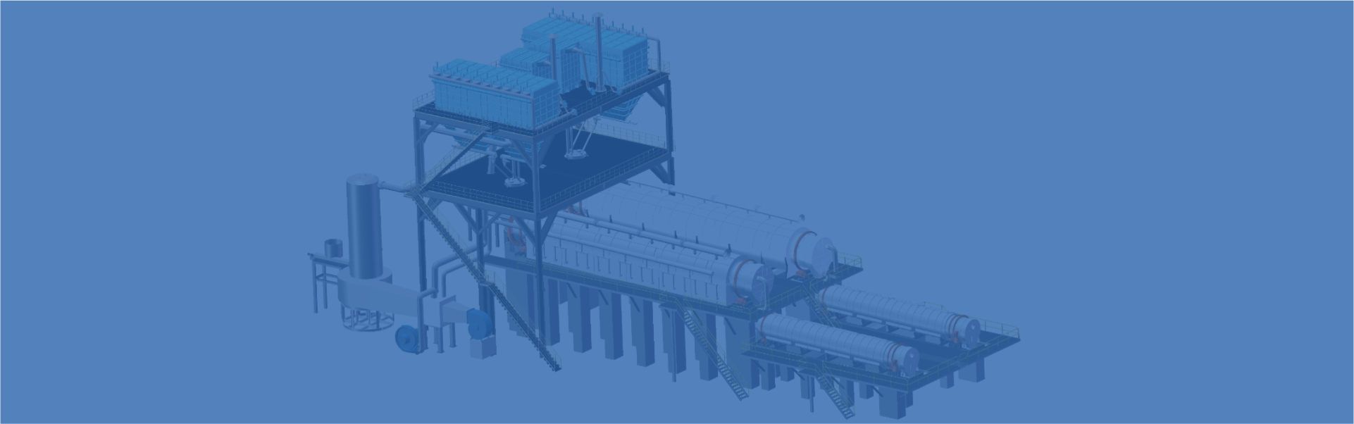 闪蒸干燥、焙烧冷却系统